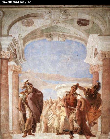 Giovanni Battista Tiepolo The Rage of Achilles